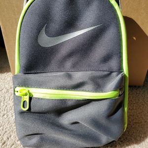 Nike Kids Color Block Lunch Bag Bright Green